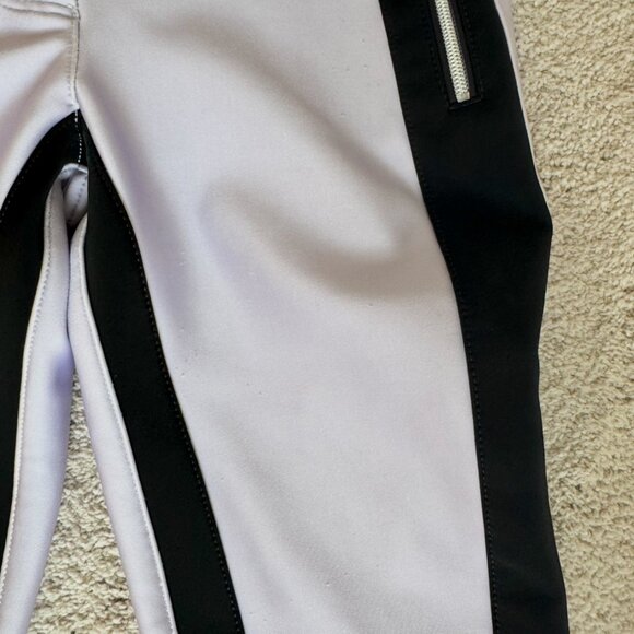 Jet Set Ski Pants, Lavender with Black Stripes, Size 0 - Picture 4 of 4